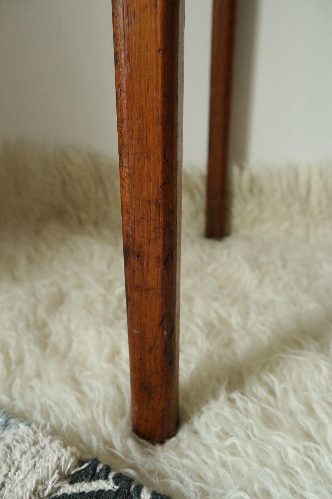 Vintage wooden children's desk