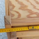 Set nesting tables in pine from the 70s, denmark