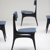 set of six Alfred Hendrickx S3 dining chairs for Belform