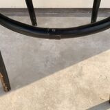 Tuna chair model 1018 in black curved wood and canning 1930