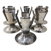 6 goose egg cups, 1970