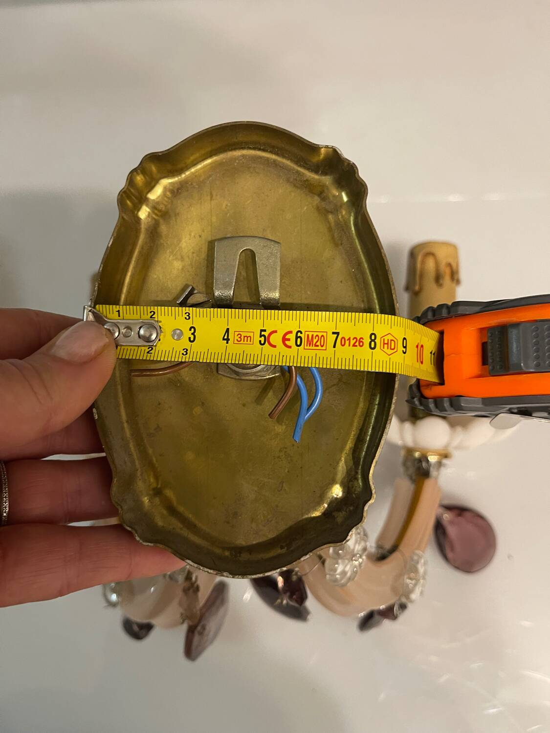 Pink Opaline Glass Sconces Set of 2