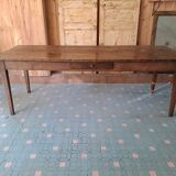 Table de ferme chêne