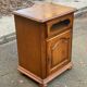 Louis XIV solid oak commode confiturier from the 20th century, 63x50cm.
