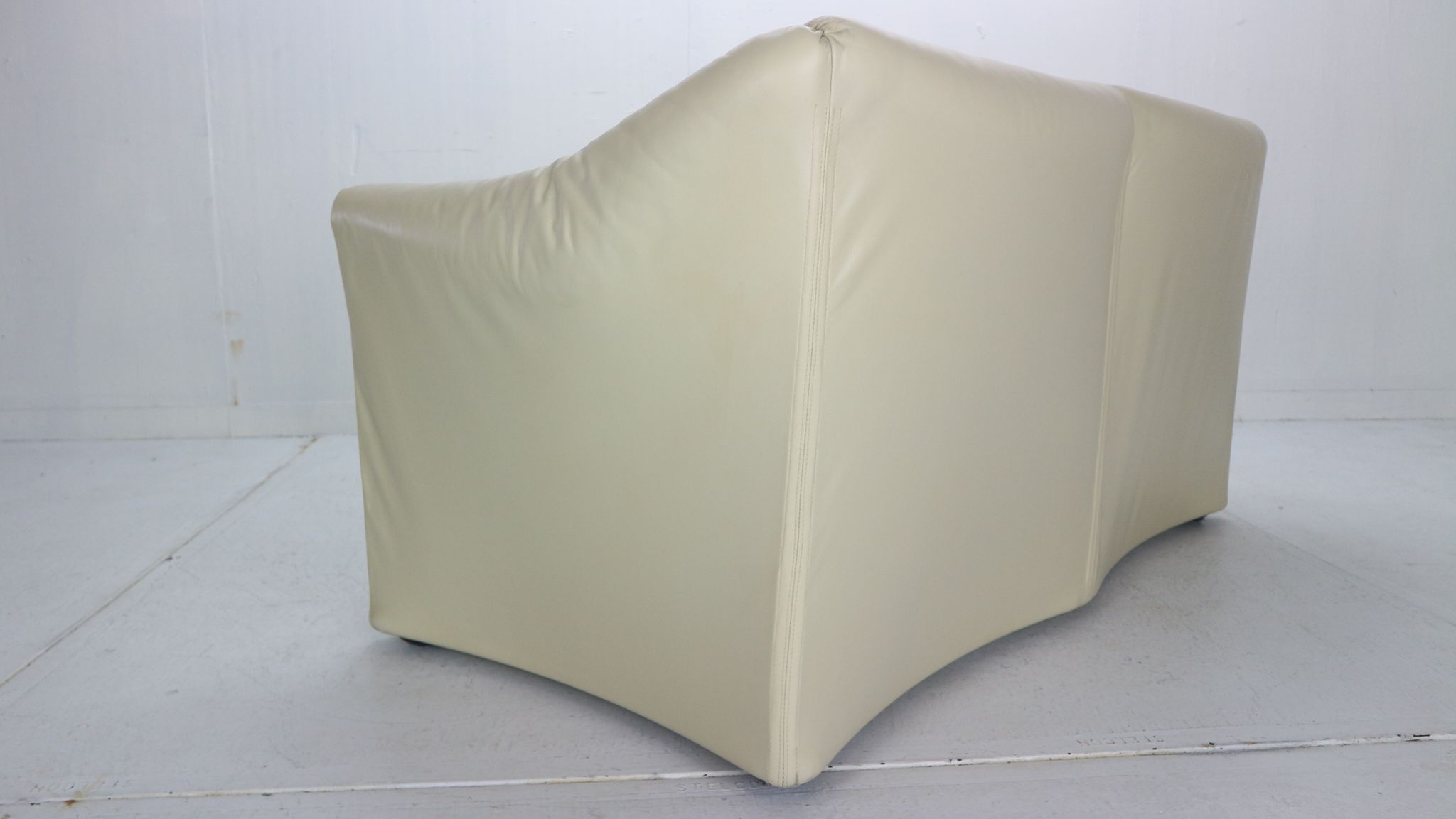Leather sofa Mario Bellini "Tentazione" for Cassina, 1970s