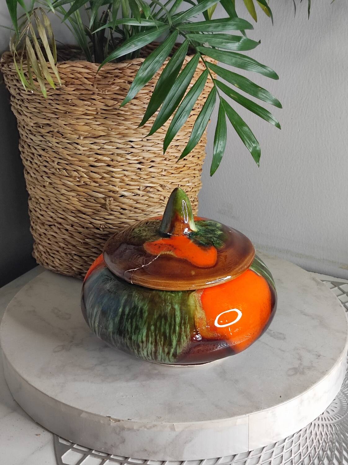 Pumpkin candy box