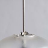 Lampe suspendue en verre tchécoslovaque, années 1970