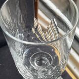 6 Baccarat Champigny cooked wine glasses