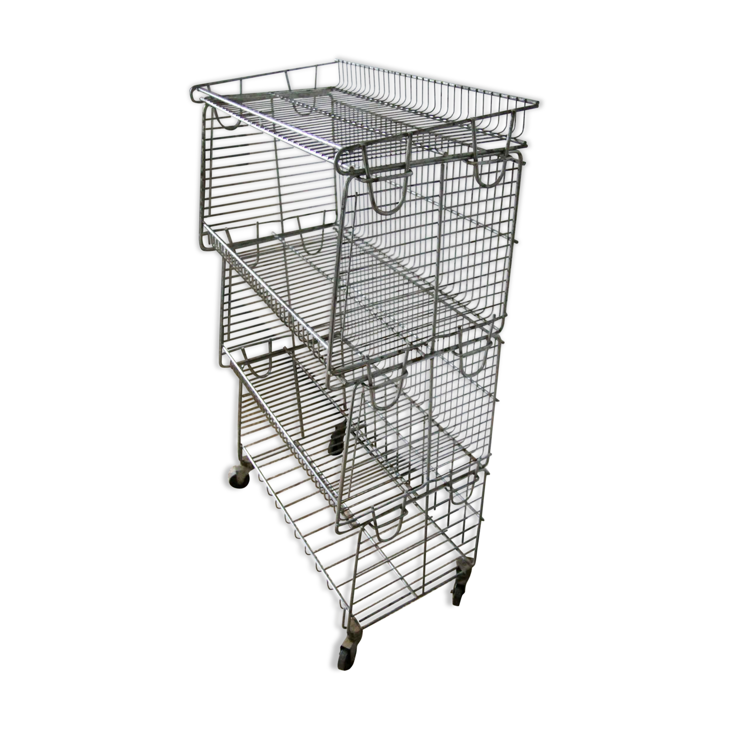 Vintage grocery shelf