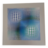 Victor Vasarely Serigraphy op art Editions du Griffon
