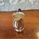 Silver-plated metal milk jug