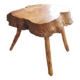 Billot/table brutaliste/primitif