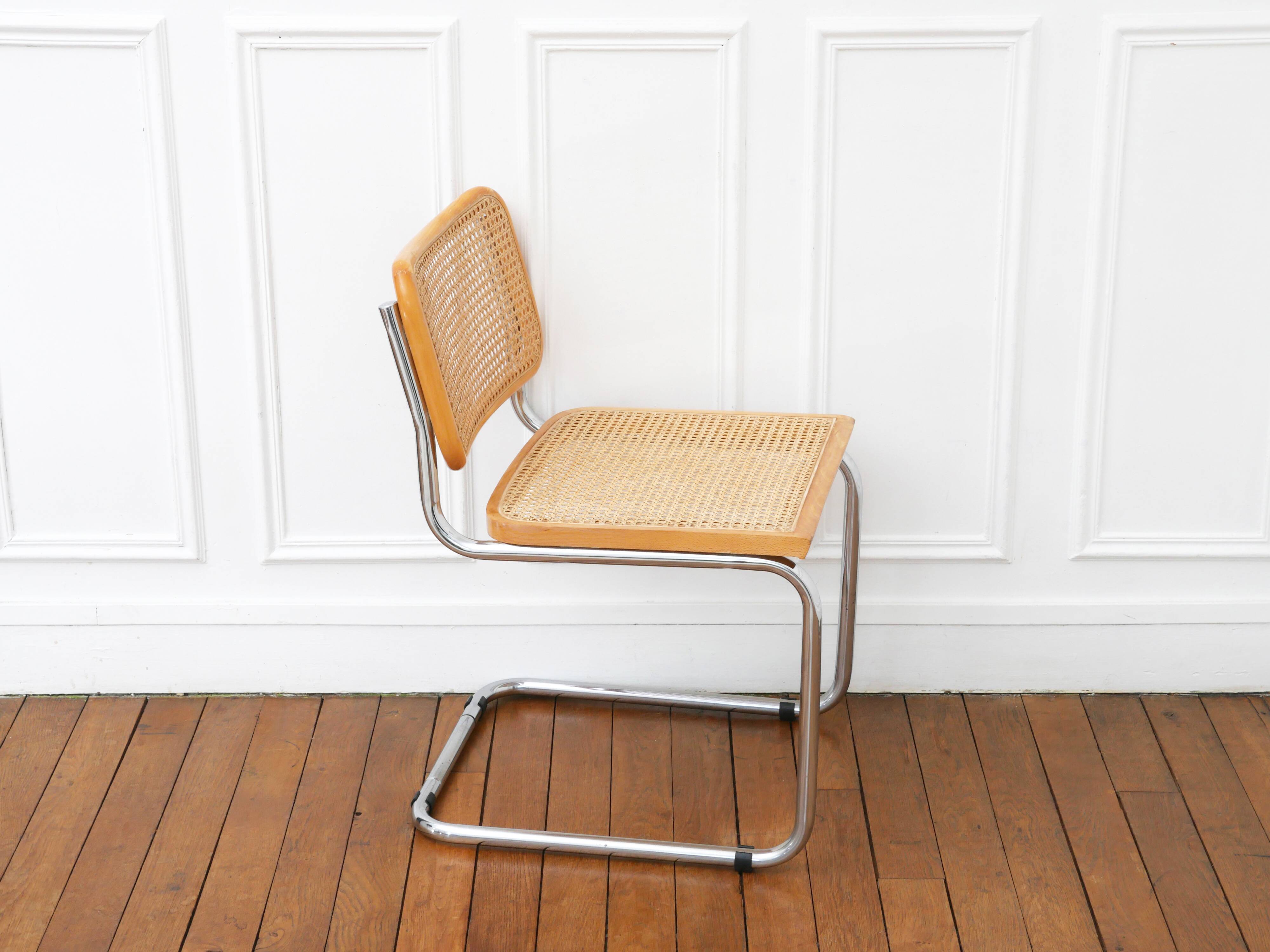 Cesca B32 chair / seat caning redone / 8 chairs available
