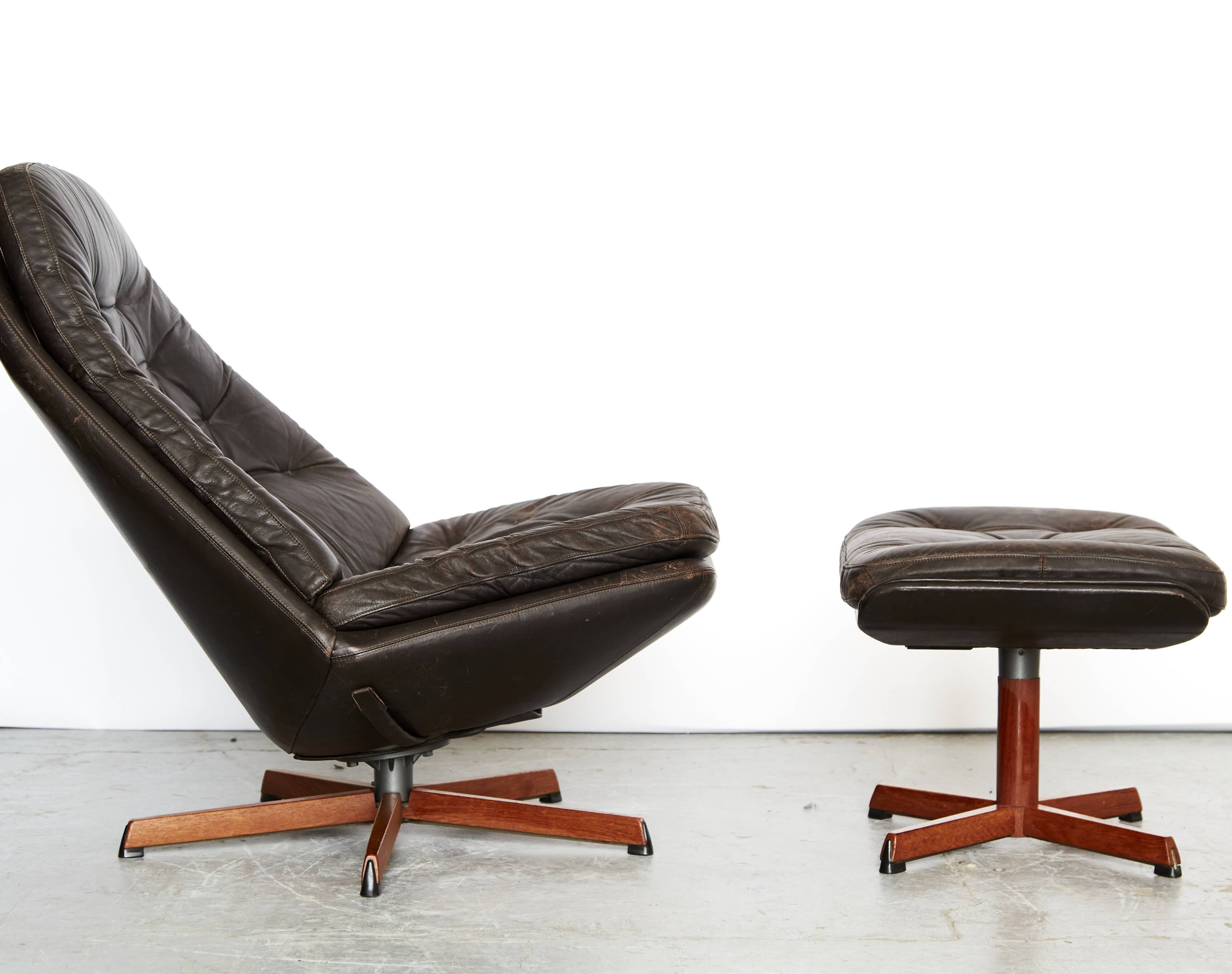 Madsen & Schübell swivel Lounge Chair MS-68