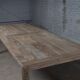 French style solid oak farmhouse table - 300 cm length