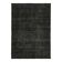 Hand-knotted persian overdyed 1970s 291 cm x 400 cm black wool carpet