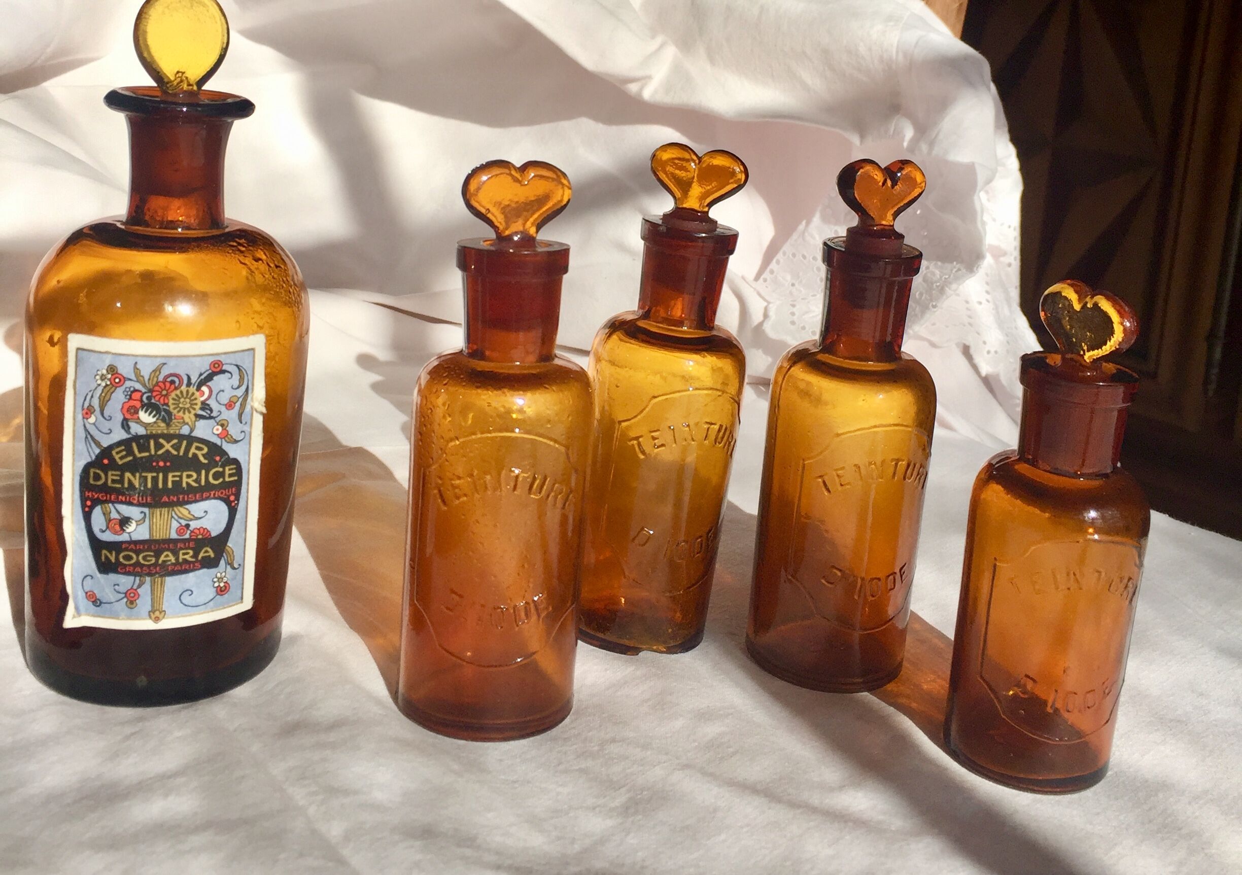 Pharmacy bottles