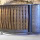 Large steel and wood counter bar