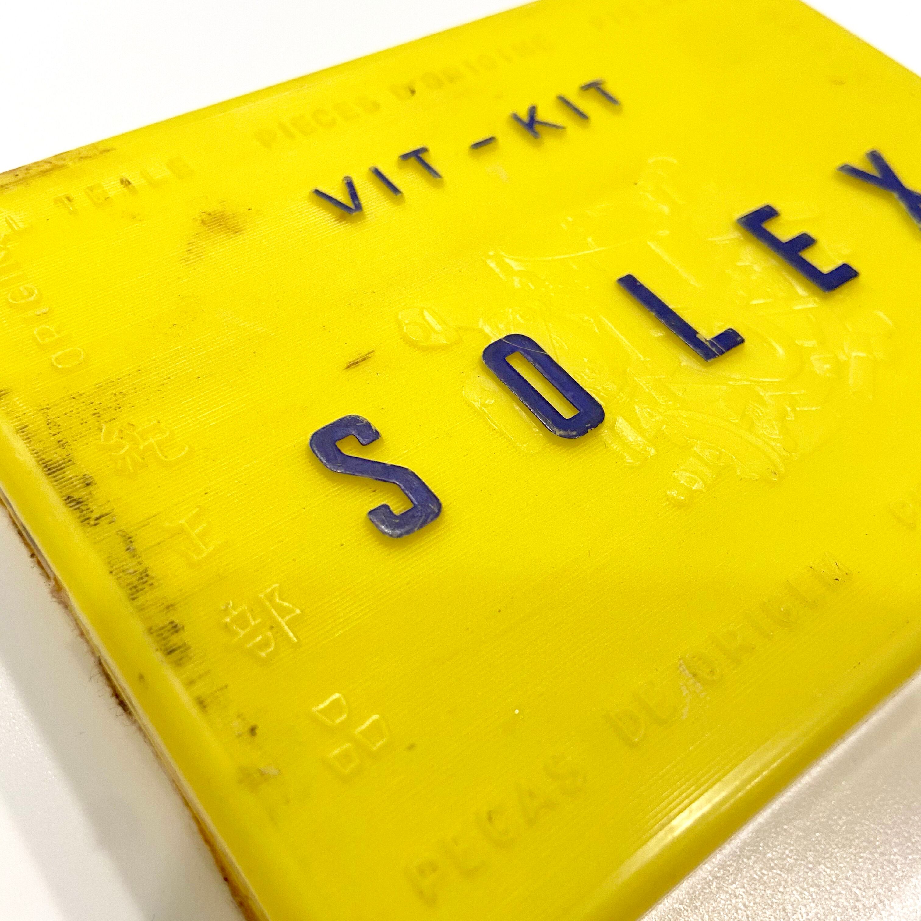 Old Yellow Solex Box