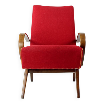 Midcentury Armchair By Ton, Czechoslovakia 1960s