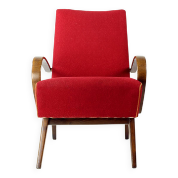 Fauteuil Mid-Century par Ton, Tchécoslovaquie, années 1960