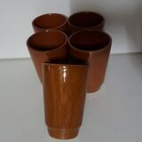 Batch of 5 cups ground cooked