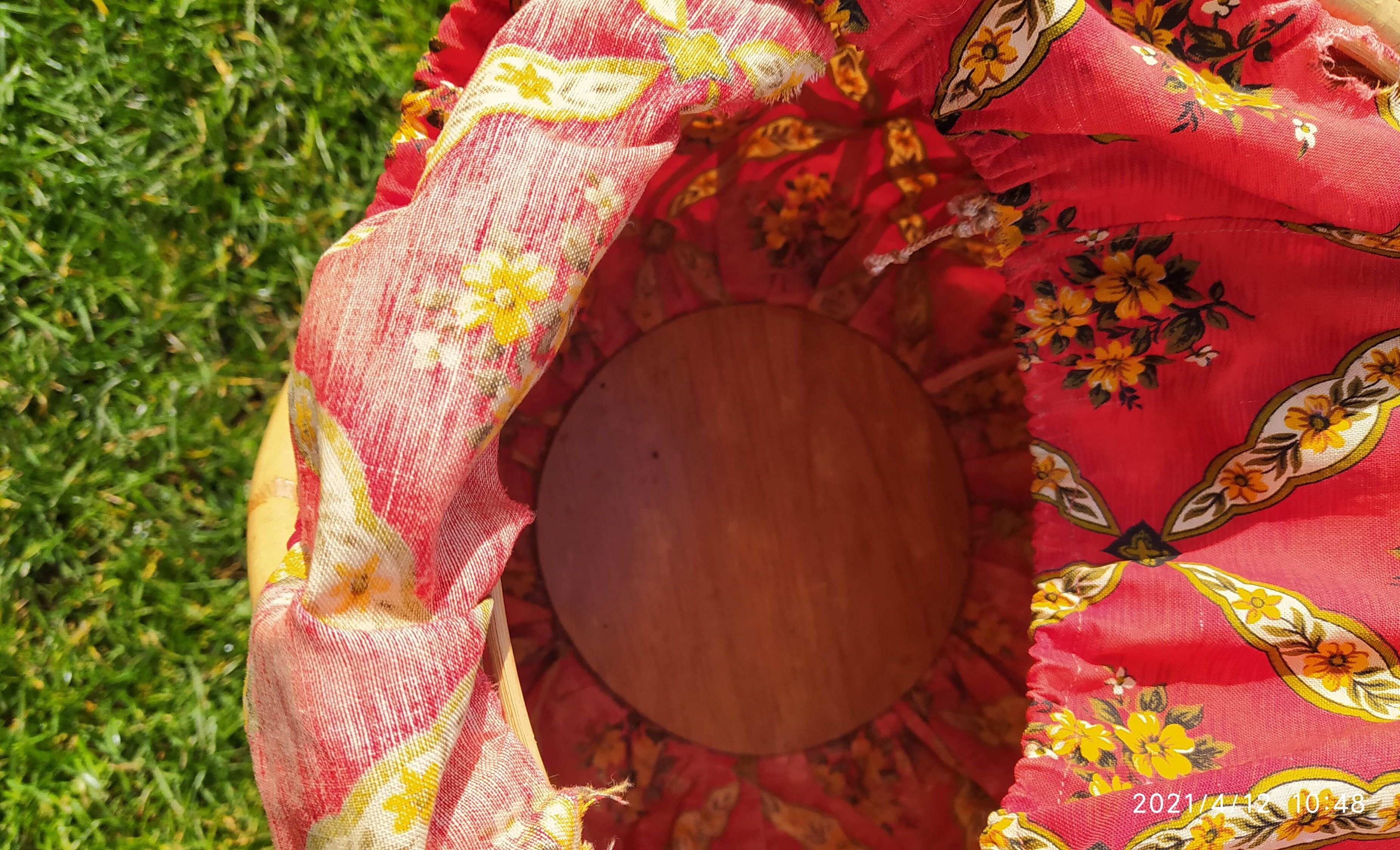 Vintage bamboo and rattan worker