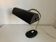 Lampe vintage 1960 de banquier Aluminor noire dorée bureau - 45cm