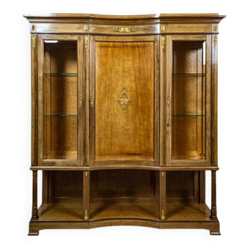 Vintage library with brass, 1930s.