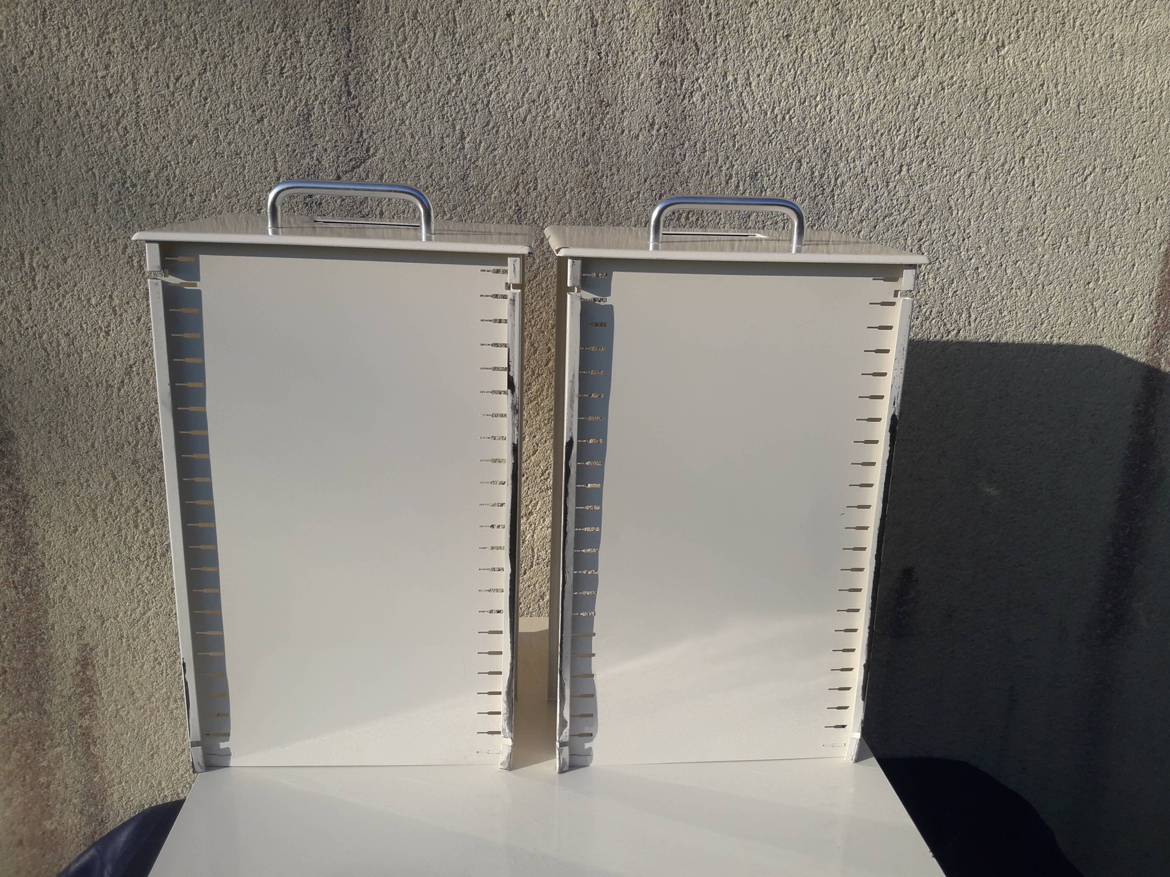 Metal furniture 2 industrial loft drawers