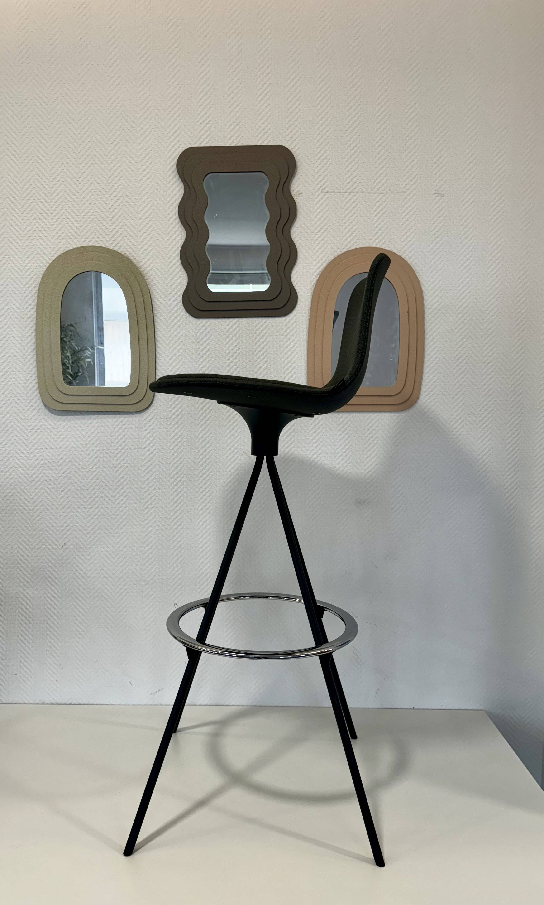 ENEA High design stool in grey colour