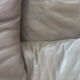 Two-seater Maralunga sofa in olive green leather.