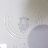 4 vintage Badonviller deep plates 211235