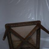 1950 Oak chairs, canning and scoubidou