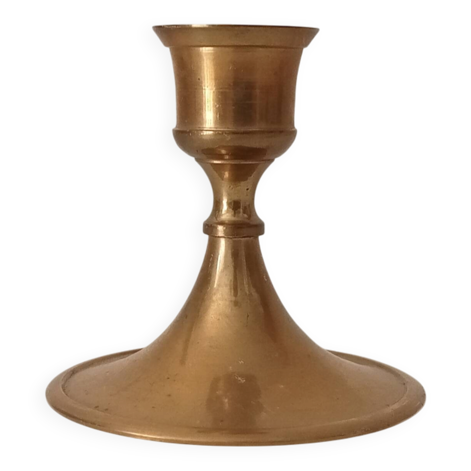 Vintage brass candle holder