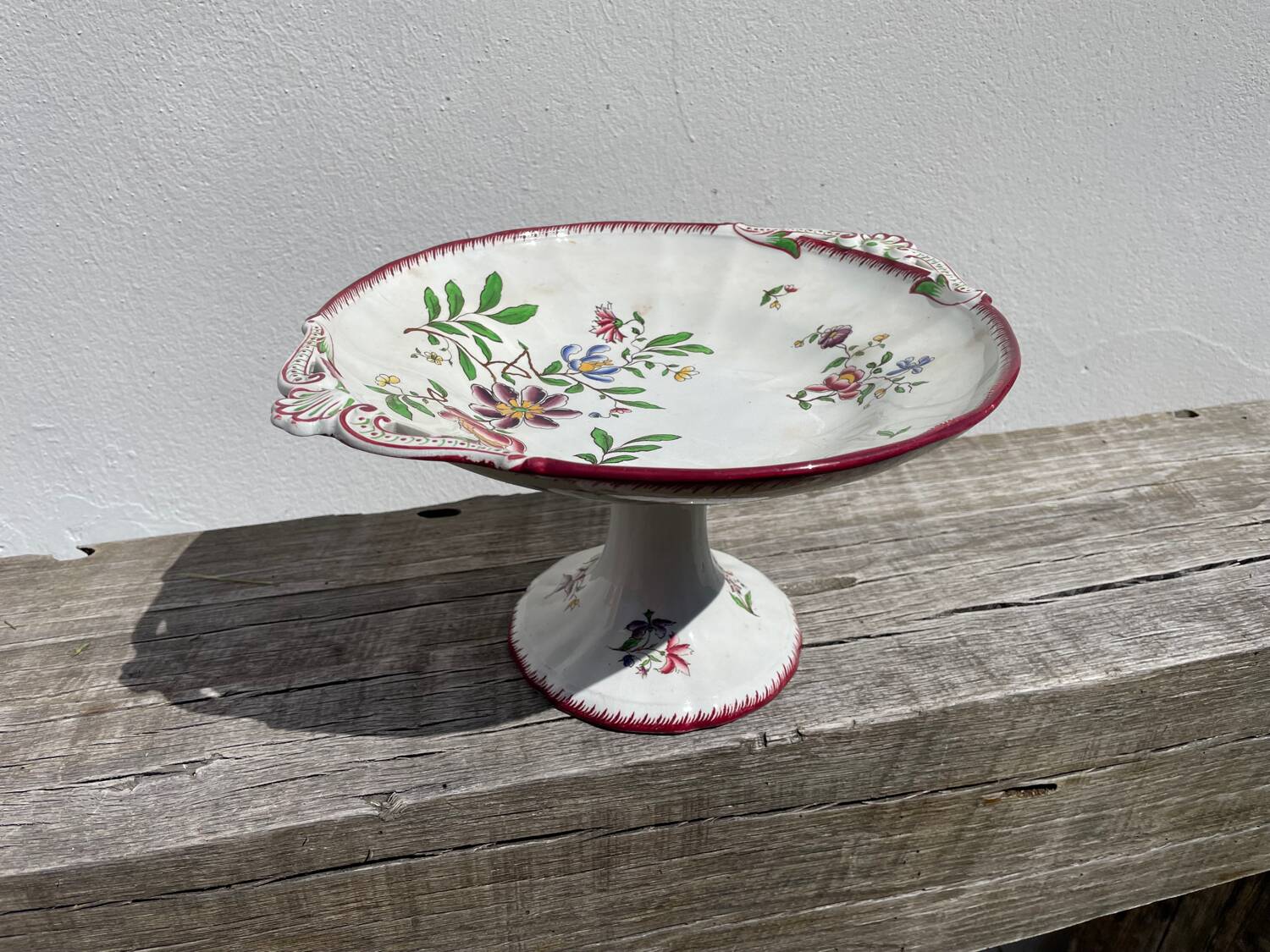 Large compote dish Old Strasbourg