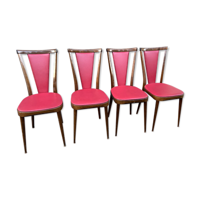 4 chaises Art Deco 1950
