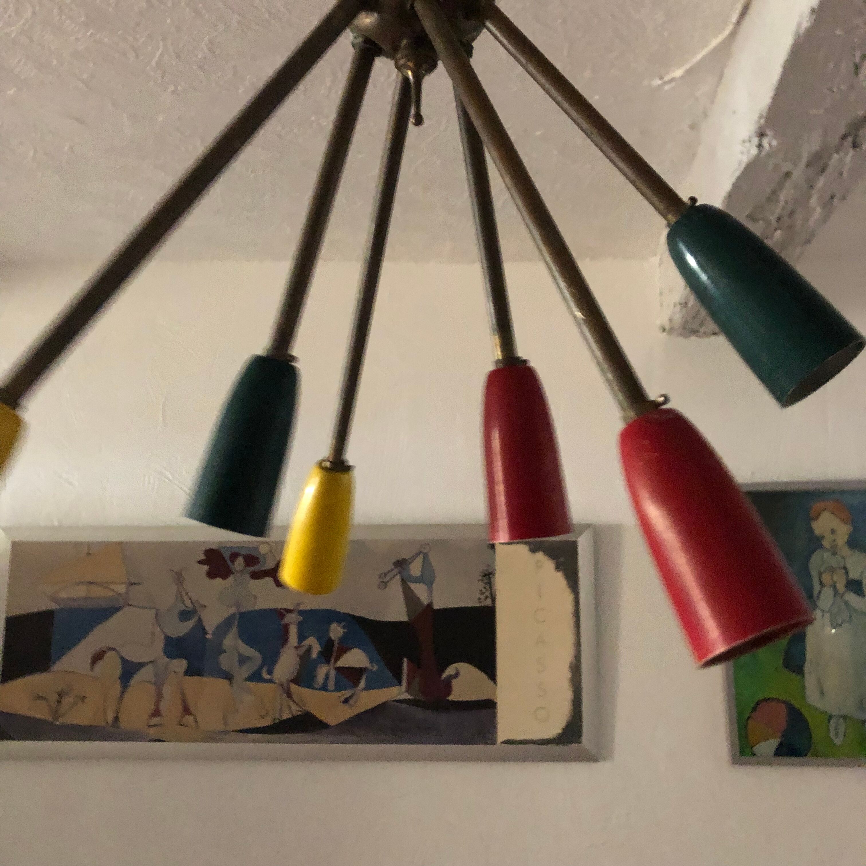 Suspension Sputnik 6 arms go 50-60s