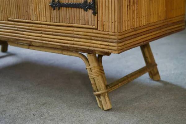 Buffet en rotin 1960’s