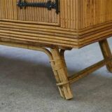 Buffet en rotin 1960’s