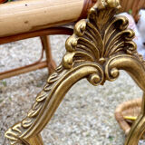 Gilded rococo mirror