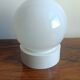 Opal glass globe ceiling light