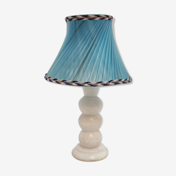 Marble table lamp. Spain 1960s.