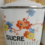 4 Old spice pots décor MANON