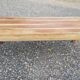 Table basse en teck 140 x 70 x 47 cm