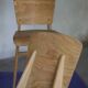 2 chaises Tout-bois attribué à Vauconsant 1941