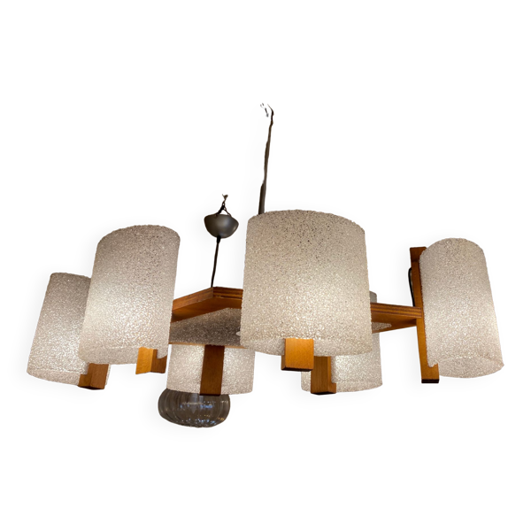 Lustre en lucite scandinave