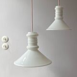 Sidse Werner small Apotheker Pendant Lamp by Holmegaard, Denmark, 1980s
