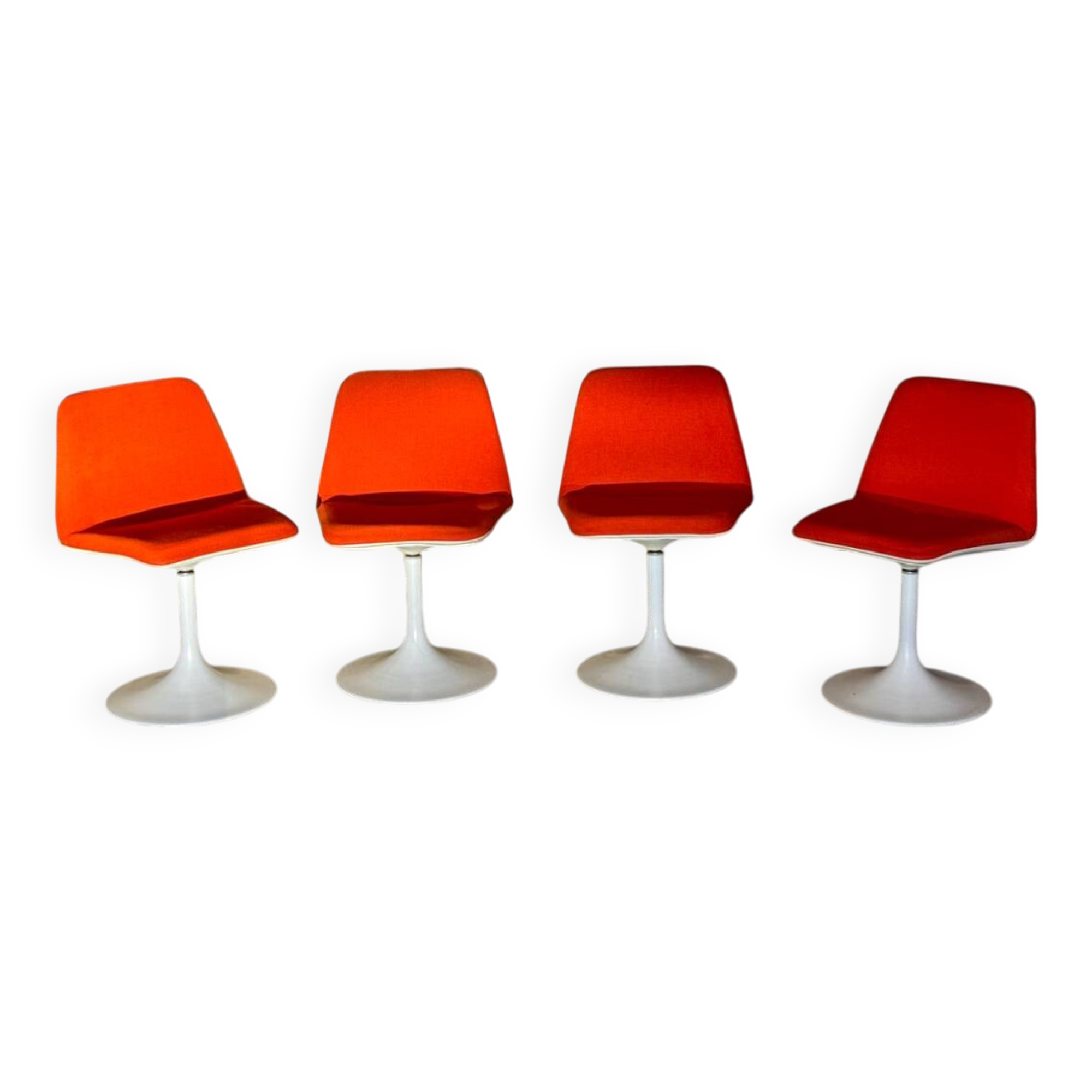 4 tulip chairs - Börje Johanson
