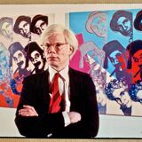 Andy Warhol (1980) Portrait iconique pour un intérieur au caractère affirmé